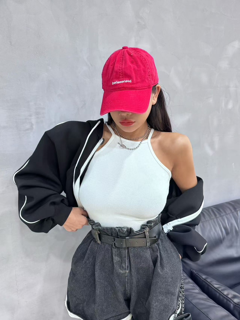 BLACK BABI韓國直郵㊣女裝新款熱賣職業休閑人氣時尚吊帶背心BLACK BABI吊帶/背心