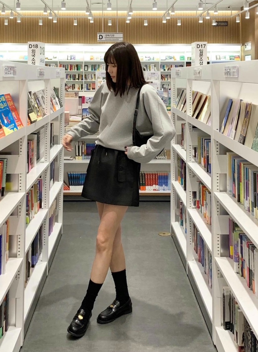 COURGETTE韓國㊣直郵東大門代購女裝新款時尚熱賣25春夏短裙綁帶COURGETTE短裙