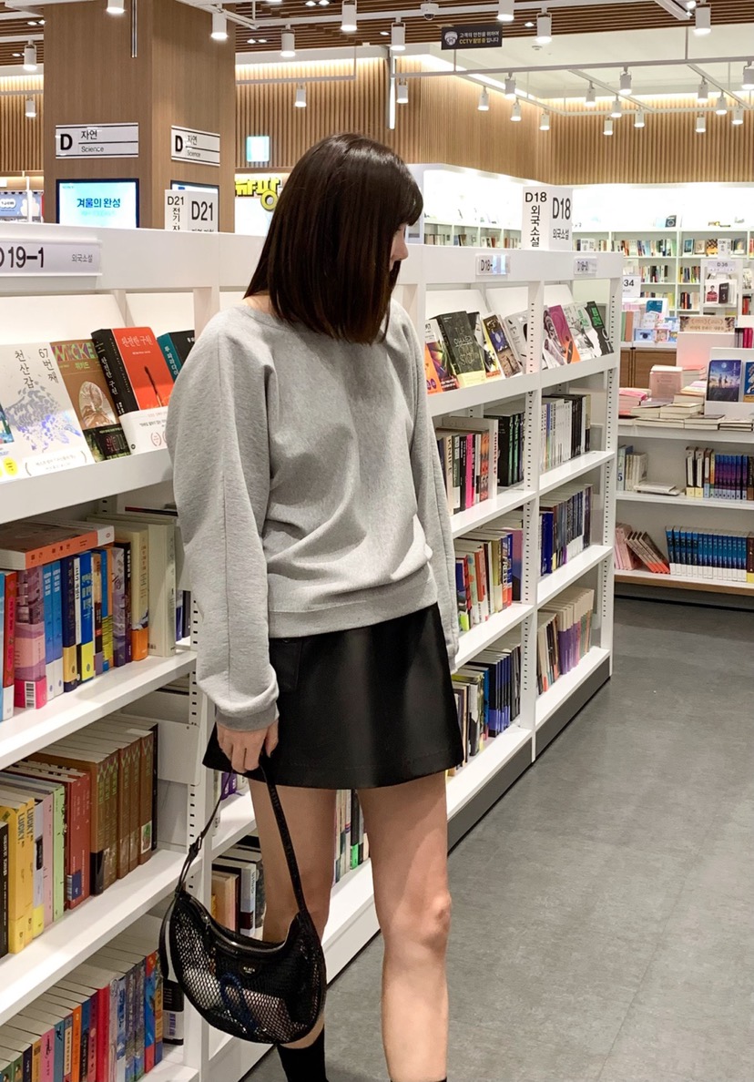 COURGETTE韓國㊣直郵東大門代購女裝新款時尚熱賣25春夏短裙綁帶COURGETTE短裙
