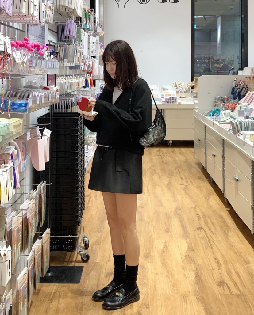 COURGETTE韓國㊣直郵東大門代購女裝新款時尚熱賣25春夏短裙綁帶COURGETTE短裙
