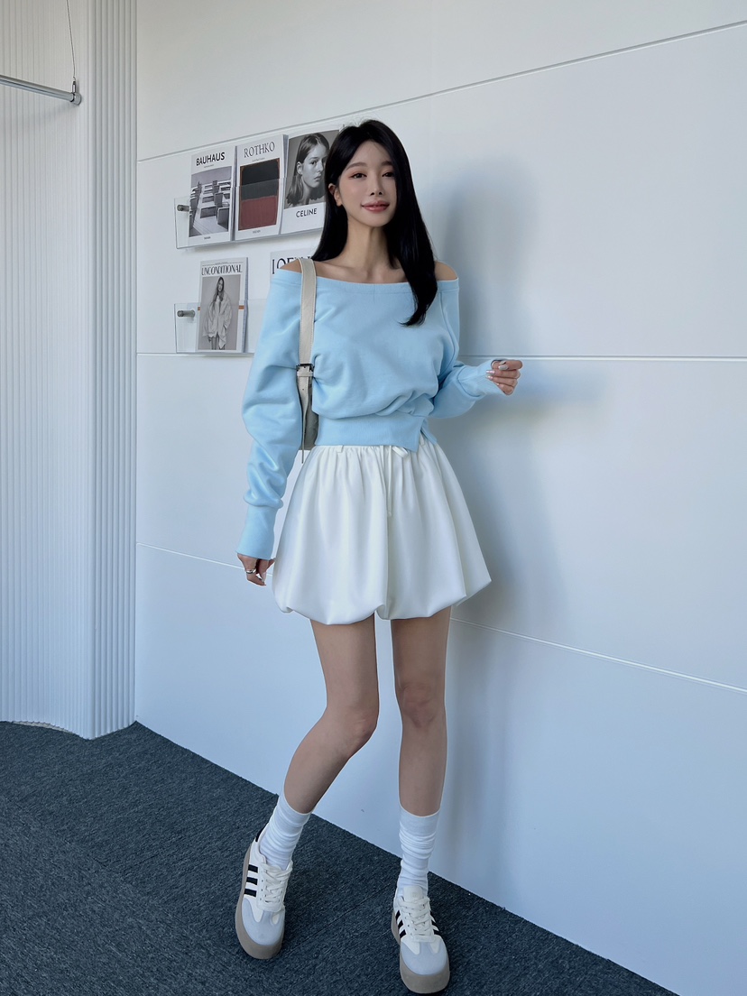 CLOTH韓國㊣直郵東大門代購女裝新品時尚25春夏推薦熱賣衛衣CLOTH衛衣