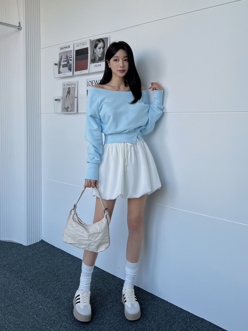CLOTH韓國㊣直郵東大門代購女裝新品時尚25春夏推薦熱賣衛衣CLOTH衛衣
