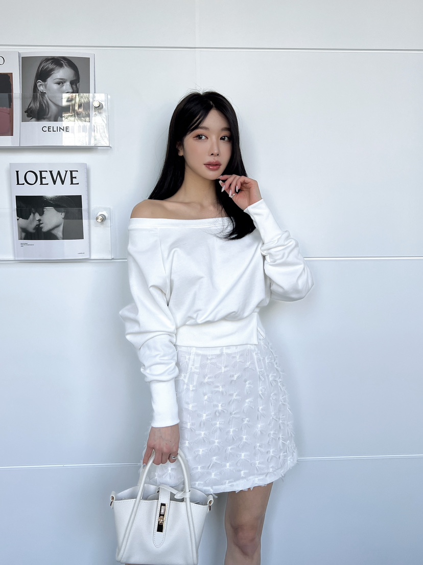 CLOTH韓國㊣直郵東大門代購女裝新品時尚25春夏推薦熱賣衛衣CLOTH衛衣