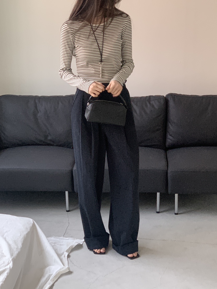 LOGARDEN韓國㊣直郵東大門代購女裝新款推薦休閑職業長袖T恤LO GARDEN長袖T恤