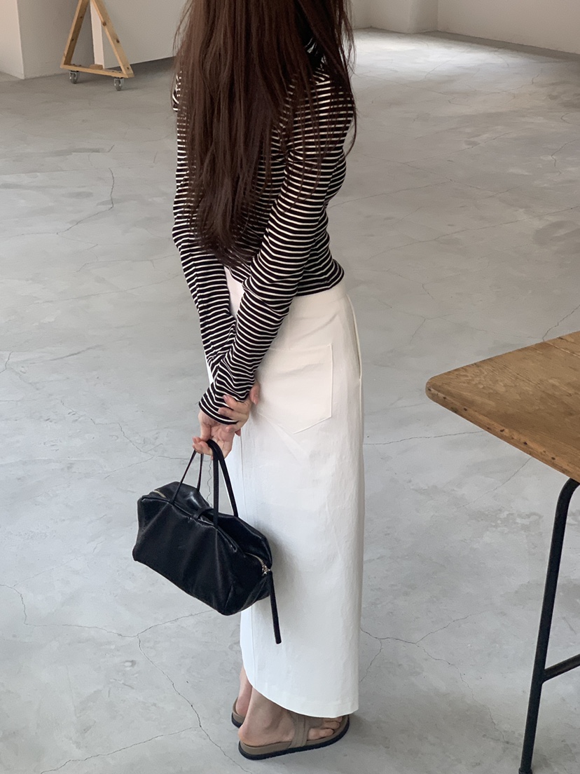 LOGARDEN韓國㊣直郵東大門代購女裝新款推薦休閑職業長袖T恤LO GARDEN長袖T恤