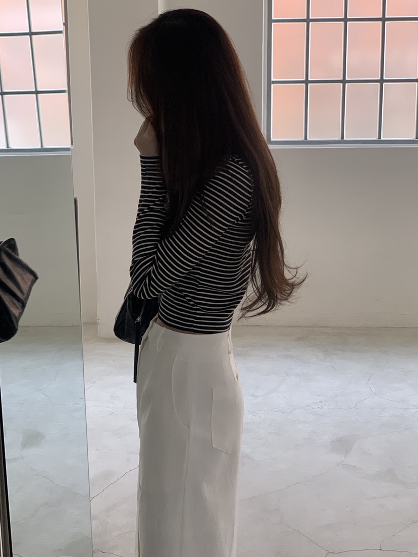 LOGARDEN韓國㊣直郵東大門代購女裝新款推薦休閑職業長袖T恤LO GARDEN長袖T恤