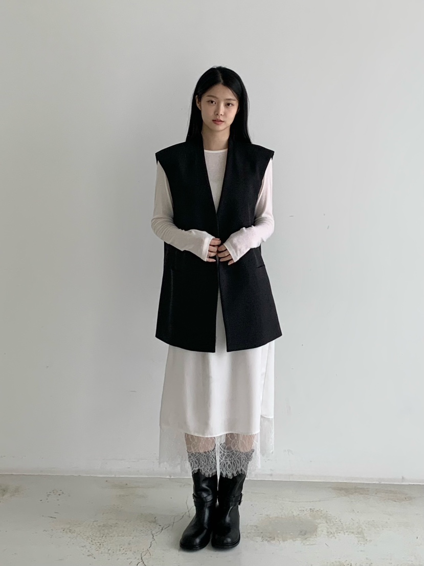 HEIZE韓國直郵㊣女裝新款熱賣推薦休閑職業人氣25春夏時尚馬甲HEIZE馬甲