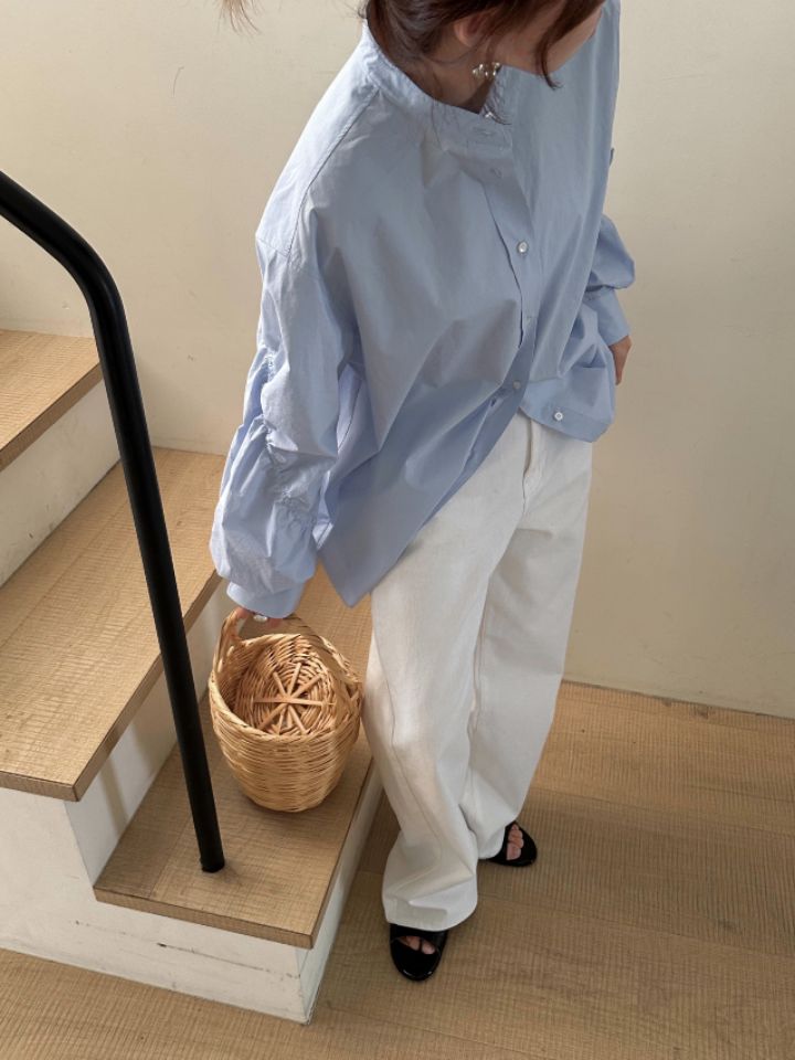 MARE直郵韓國代購㊣女裝新款休閑熱賣推薦25春夏襯衫蕾絲衫MARE襯衫/蕾絲衫