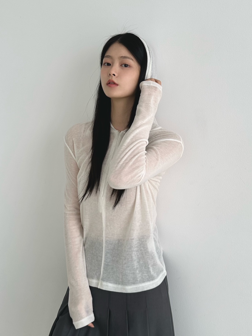 HEIZE韓國直郵㊣女裝新款25春夏推薦時尚休閑熱賣職業長袖T恤HEIZE長袖T恤
