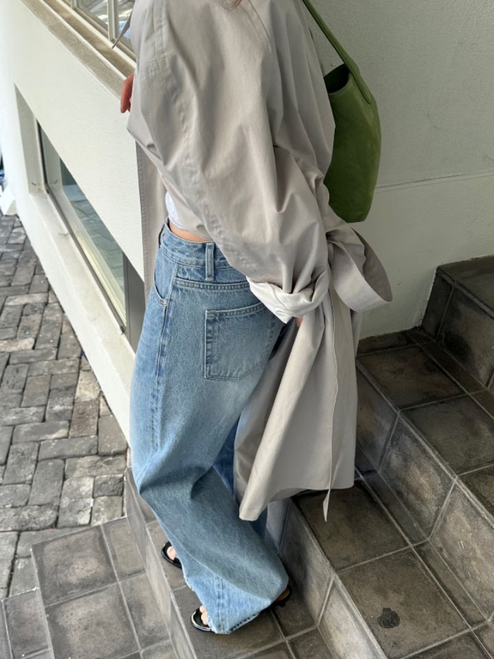 MARE韓國㊣直郵東大門代購女裝新品休閑時尚25春夏推薦牛仔褲MARE牛仔褲