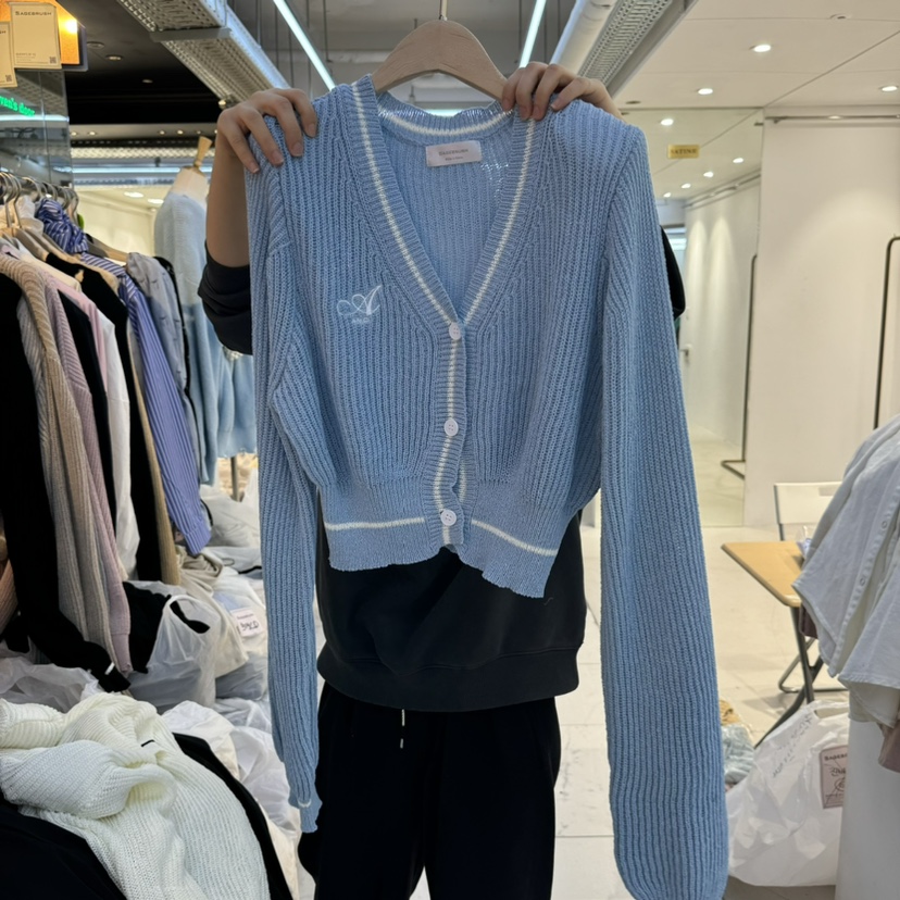 SAGE BRUSH韓國直郵㊣東大門實拍女裝新品職業推薦人氣針織衫SAGE BRUSH針織衫