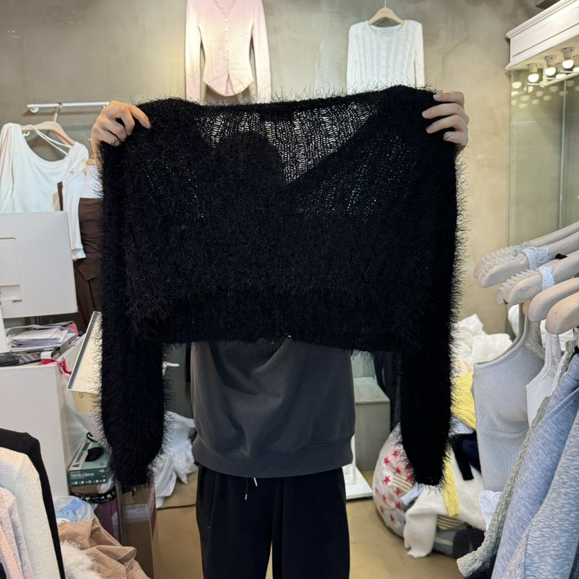 SAGE BRUSH韓國直郵㊣東大門實拍女裝新品熱賣職業休閑針織衫SAGE BRUSH針織衫