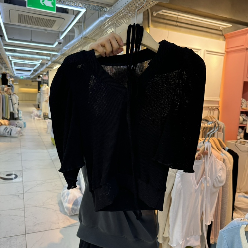 SAGE BRUSH韓國直郵㊣女裝新品時尚人氣休閑推薦熱賣25春夏T恤SAGE BRUSHT恤圖色2