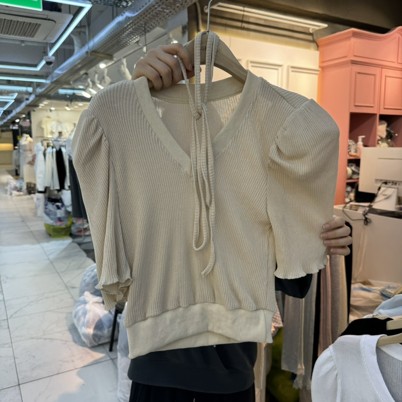SAGE BRUSH韓國直郵㊣女裝新品時尚人氣休閑推薦熱賣25春夏T恤SAGE BRUSHT恤圖色3