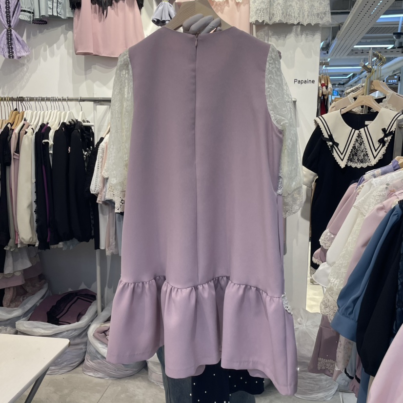 PAPA韓國㊣直郵東大門代購女裝新品人氣25春夏熱賣時尚連衣裙PAPA連衣裙