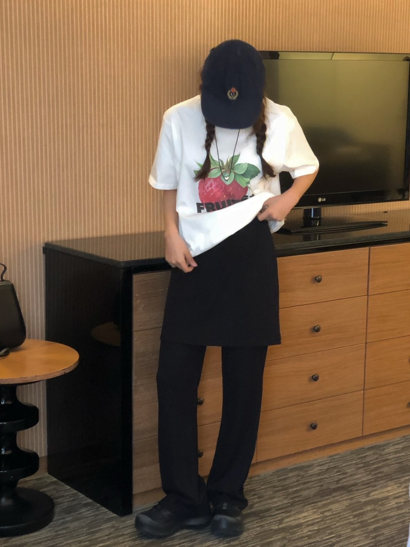 ONDO-P東大門直郵女士新款職業25春夏推薦人氣休閑熱賣T恤ONDO-PT恤