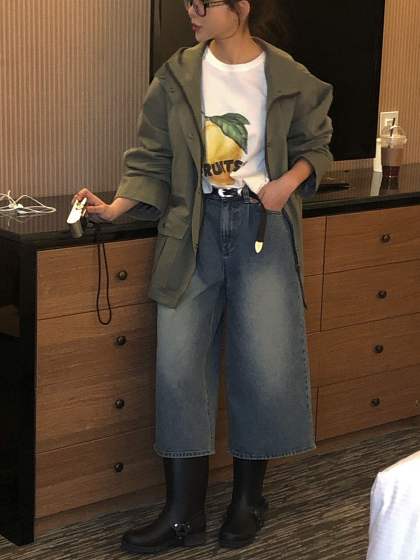 ONDO-P東大門直郵女士新款職業25春夏推薦人氣休閑熱賣T恤ONDO-PT恤