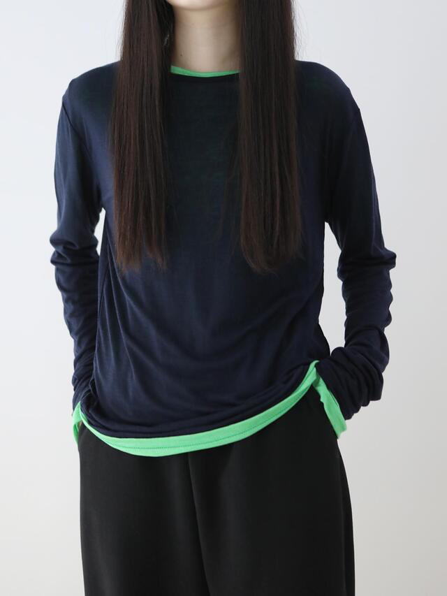 PLANTS ON GRAY東大門實拍女裝新品職業真品25春夏長袖T恤PLANTS ON GRAY長袖T恤圖色5