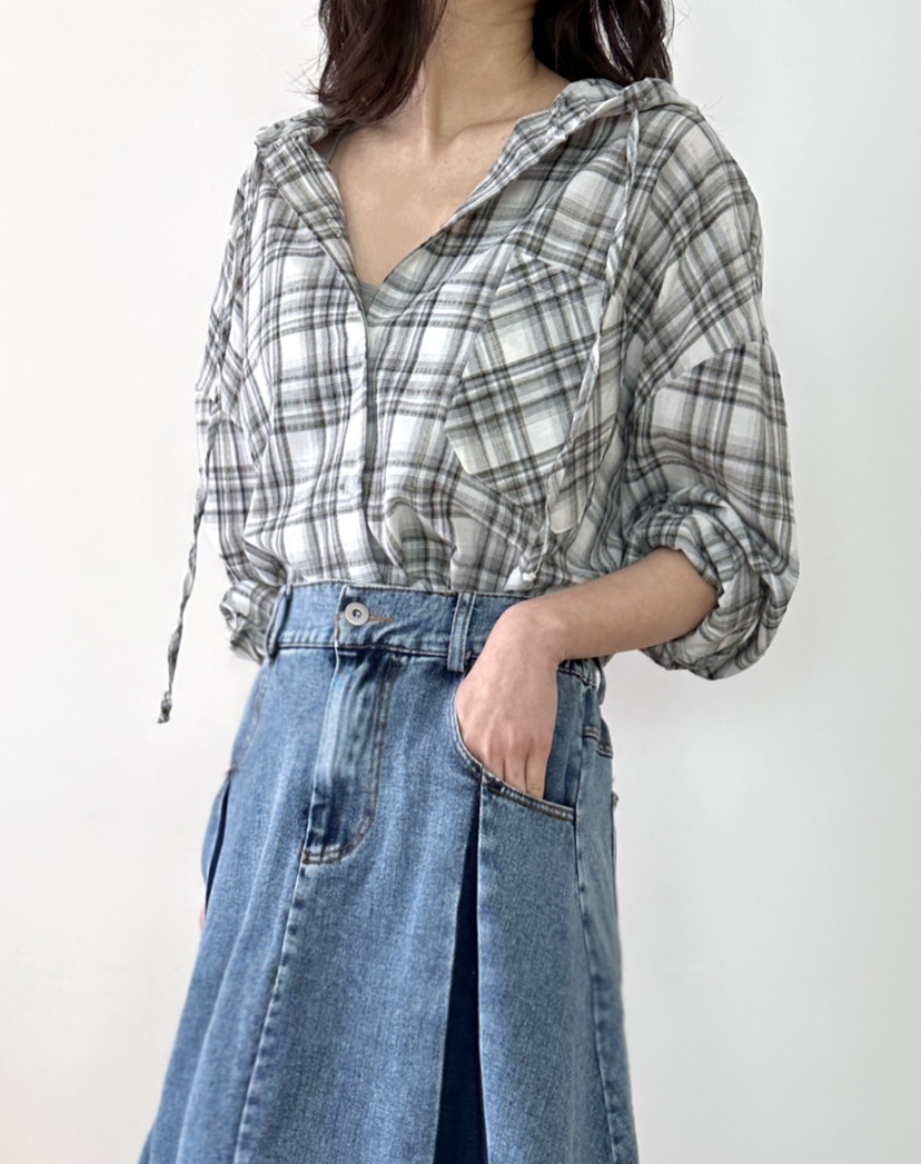 CLASSY-O韓國直郵女士新品推薦人氣熱賣職業襯衫蕾絲衫連帽CLASSY-O襯衫/蕾絲衫
