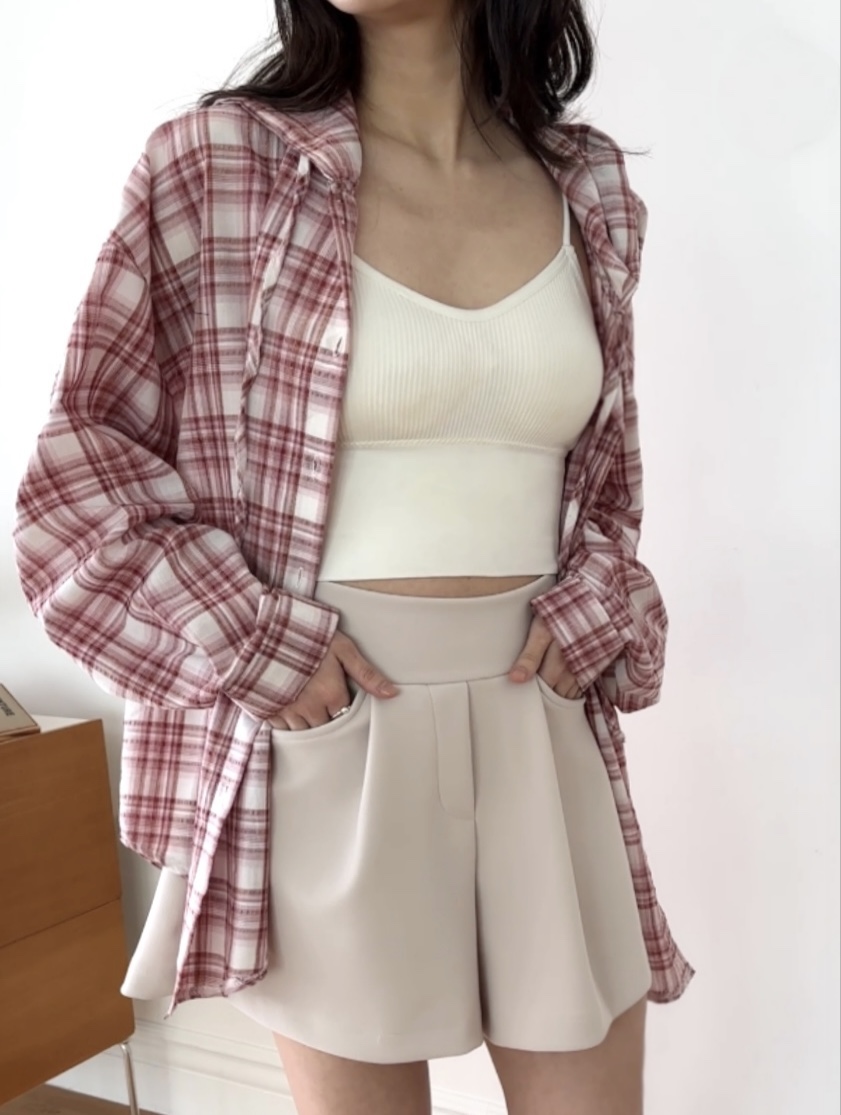 CLASSY-O韓國直郵女士新品推薦人氣熱賣職業襯衫蕾絲衫連帽CLASSY-O襯衫/蕾絲衫圖色2