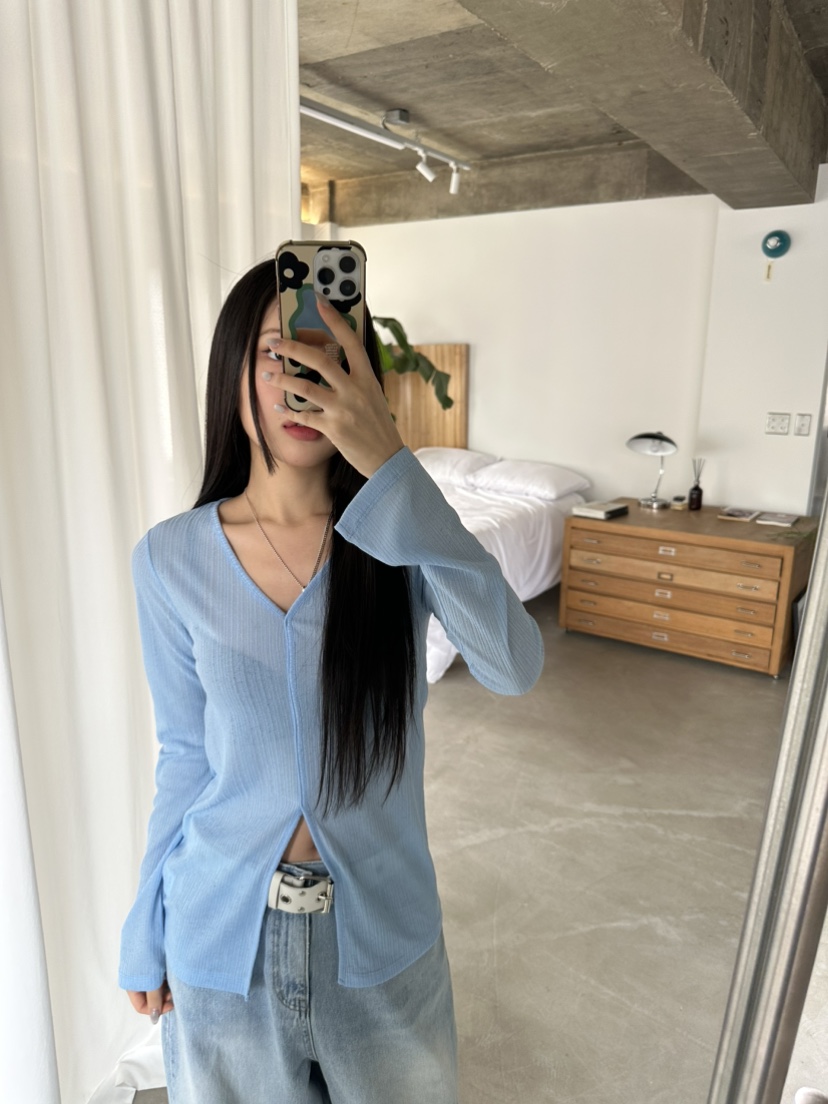 I MFACT韓國直郵女士新款休閑真品人氣熱賣推薦時尚長袖T恤I MFACT長袖T恤