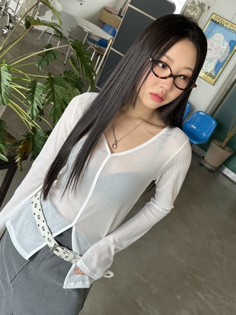 I MFACT韓國直郵女士新款休閑真品人氣熱賣推薦時尚長袖T恤I MFACT長袖T恤