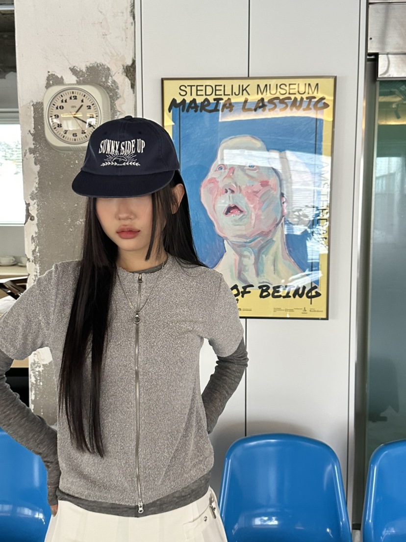 I MFACT東大門實拍女士新款人氣休閑職業針織衫不含內搭拉鏈I MFACT針織衫