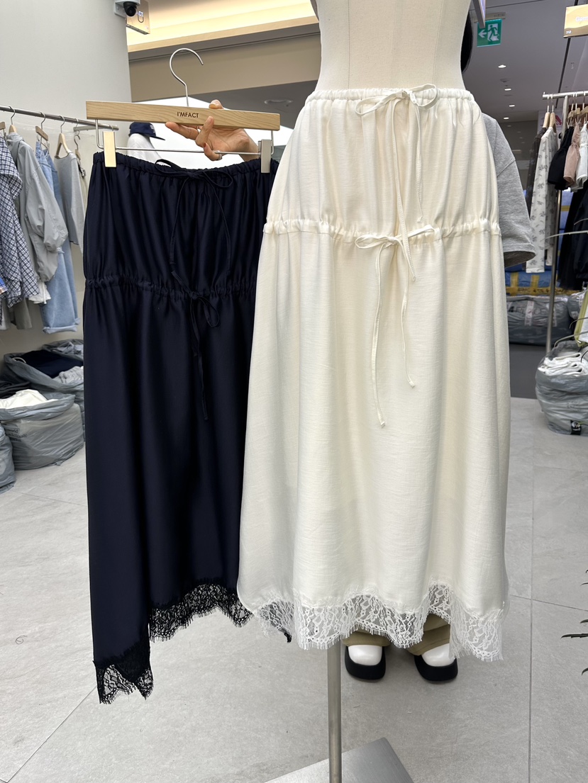 I MFACT韓國直郵女裝新品25春夏休閑熱賣真品時尚人氣長裙I MFACT長裙