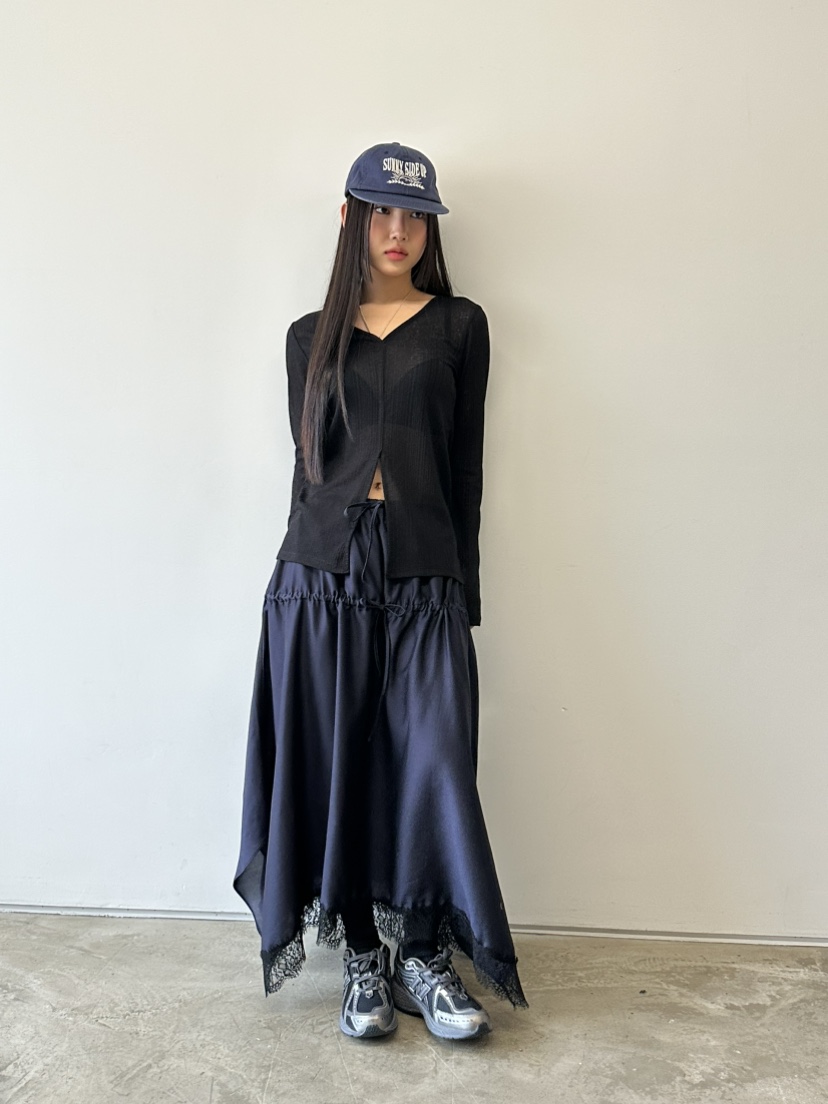 I MFACT韓國直郵女裝新品25春夏休閑熱賣真品時尚人氣長裙I MFACT長裙