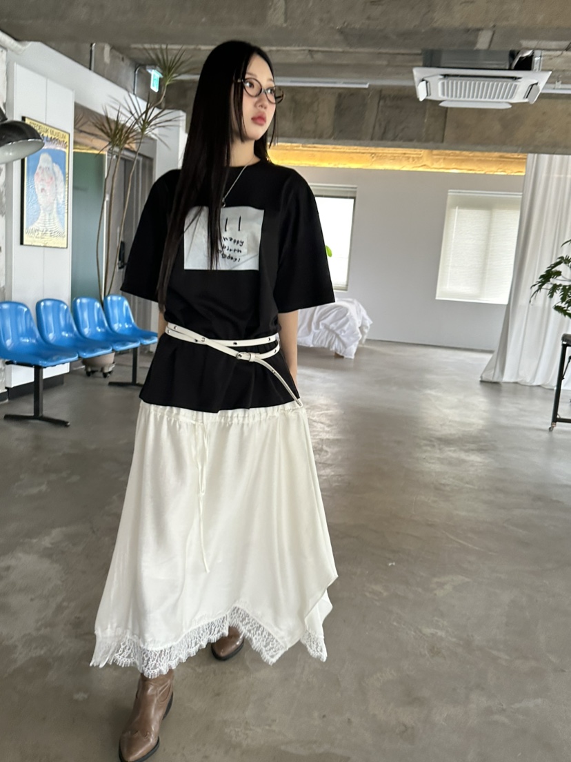 I MFACT韓國直郵女裝新品25春夏休閑熱賣真品時尚人氣長裙I MFACT長裙