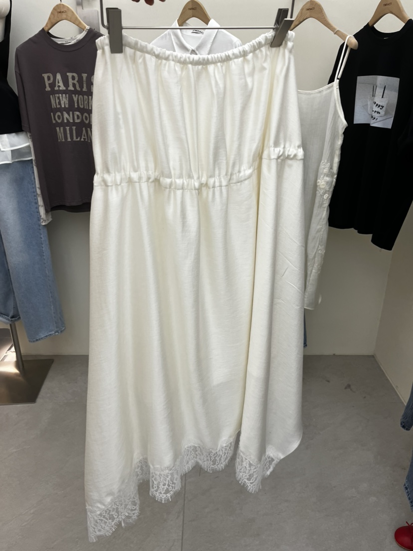 I MFACT韓國直郵女裝新品25春夏休閑熱賣真品時尚人氣長裙I MFACT長裙