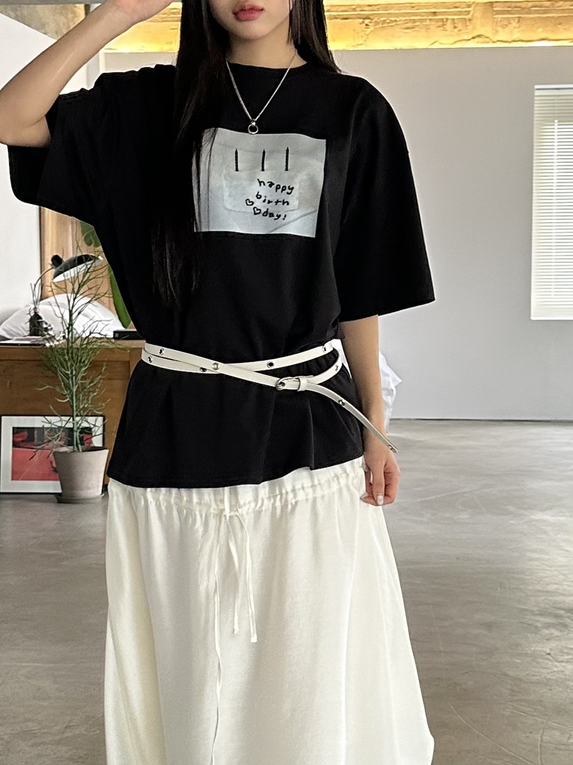 I MFACT韓國代購女裝新款真品休閑熱賣時尚人氣職業推薦T恤I MFACTT恤