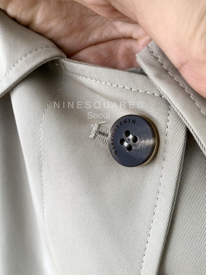 NINESQUARED韓國直郵女裝新款推薦熱賣職業真品人氣長款風衣NINESQUARED長款風衣