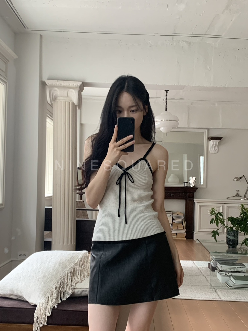 NINESQUARED東大門直郵女裝新款熱賣休閑人氣25春夏吊帶背心NINESQUARED吊帶/背心