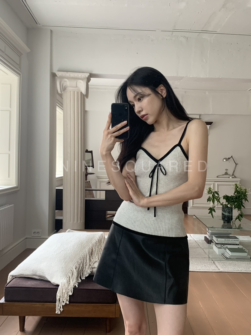 NINESQUARED東大門直郵女裝新款熱賣休閑人氣25春夏吊帶背心NINESQUARED吊帶/背心