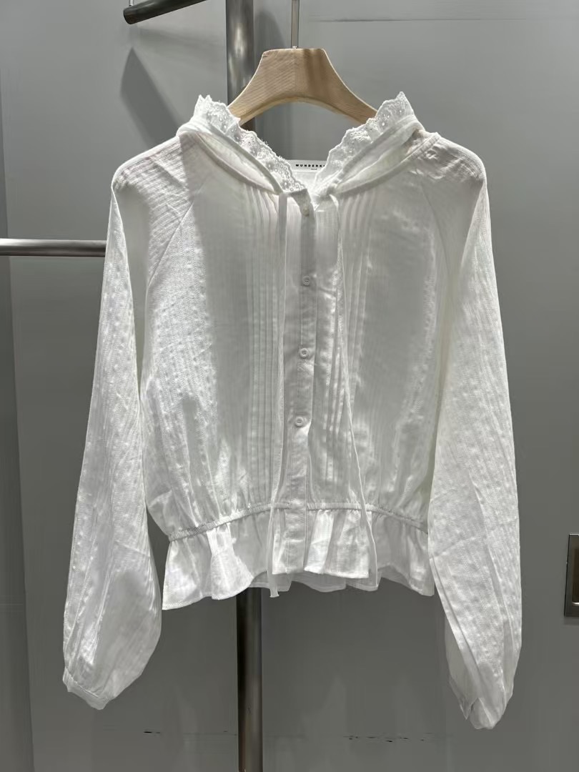 WUNDERKIND東大門實拍女裝新品人氣推薦熱賣真品襯衫蕾絲衫WUNDERKIND襯衫/蕾絲衫圖色1