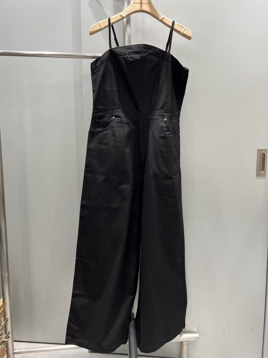WUNDERKIND東大門代購女士新品人氣休閑25春夏熱賣真品背帶褲WUNDERKIND背帶褲圖色1