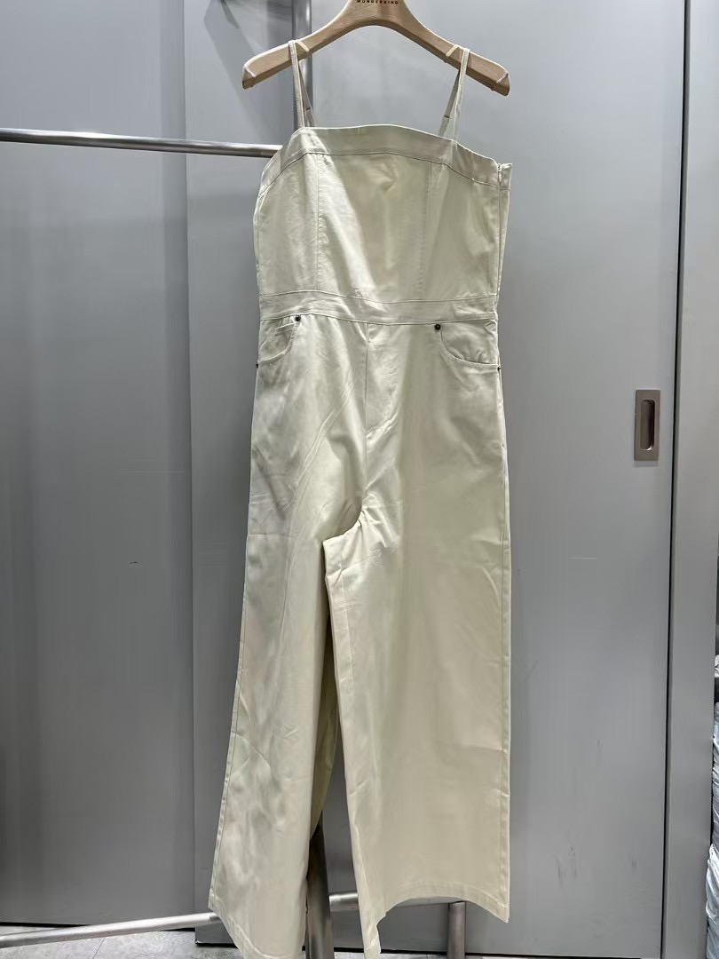 WUNDERKIND東大門代購女士新品人氣休閑25春夏熱賣真品背帶褲WUNDERKIND背帶褲圖色2