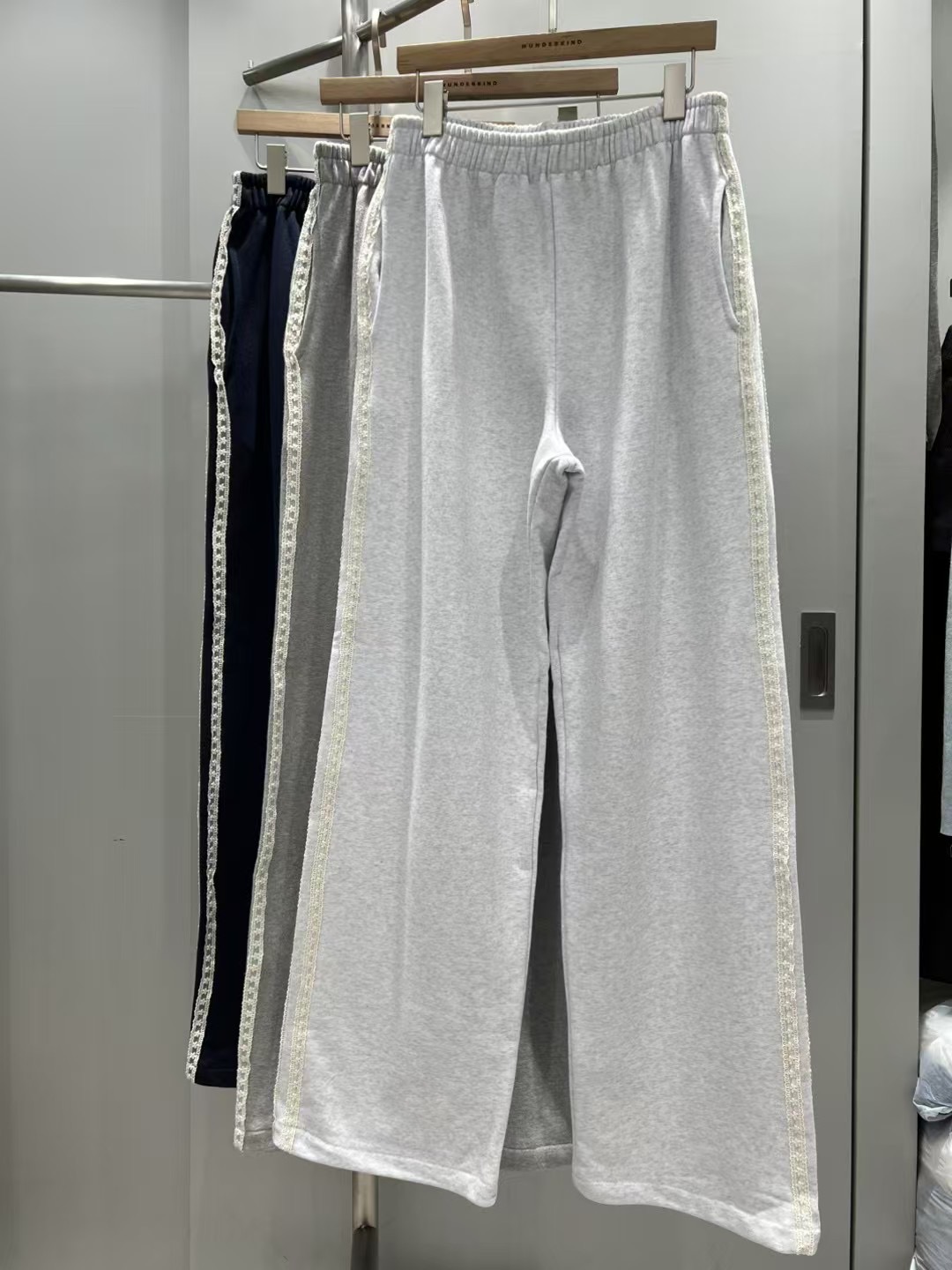 WUNDERKIND東大門代購女裝新品職業時尚人氣熱賣推薦休閑褲WUNDERKIND休閑褲圖色2左二色