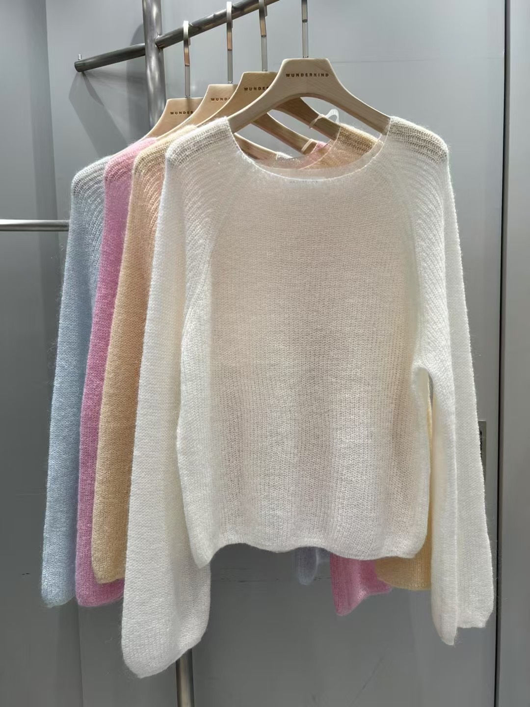 WUNDERKIND東大門直郵女士新品25春夏時尚休閑推薦真品針織衫WUNDERKIND針織衫