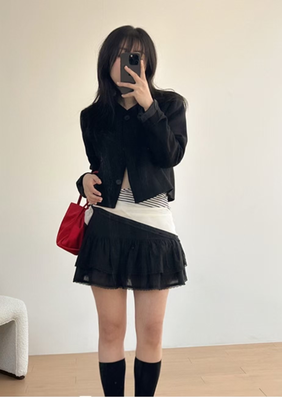 WUNDERKIND東大門代購女士新品真品推薦職業熱賣25春夏短裙WUNDERKIND短裙