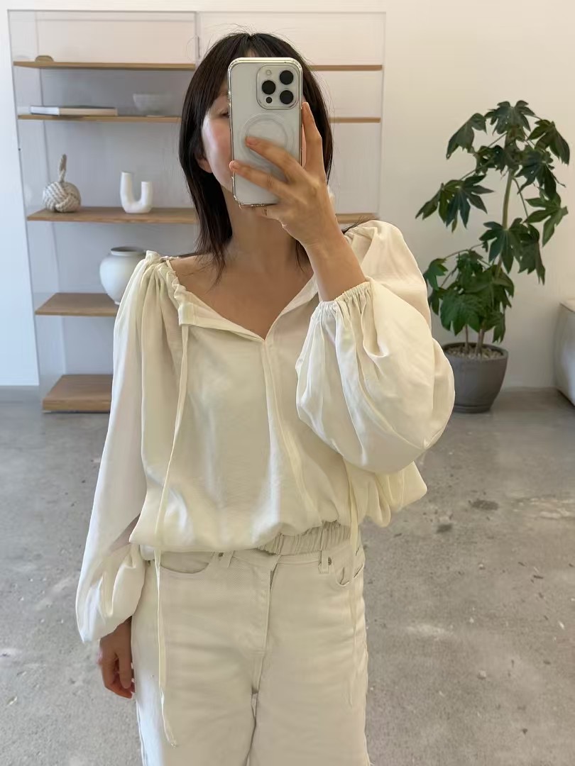 WUNDERKIND韓國直郵女裝新品人氣職業時尚熱賣推薦襯衫蕾絲衫WUNDERKIND襯衫/蕾絲衫圖色2