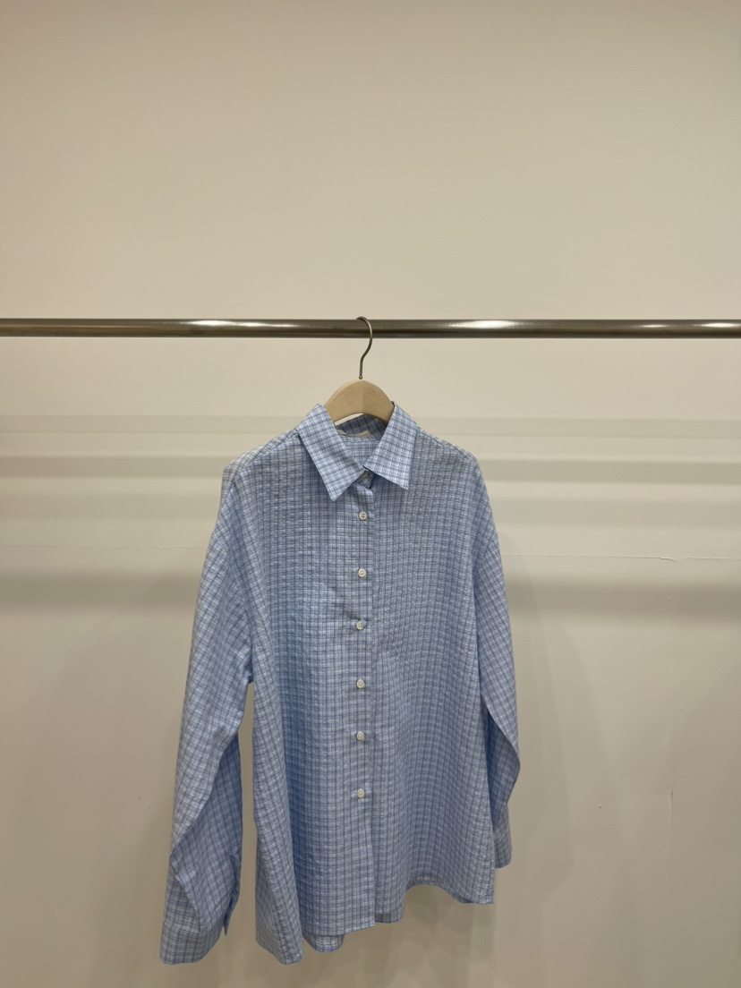 FIFTY東大門直郵女裝新品時尚休閑真品25春夏襯衫蕾絲衫柔軟FIFTY襯衫/蕾絲衫圖色2