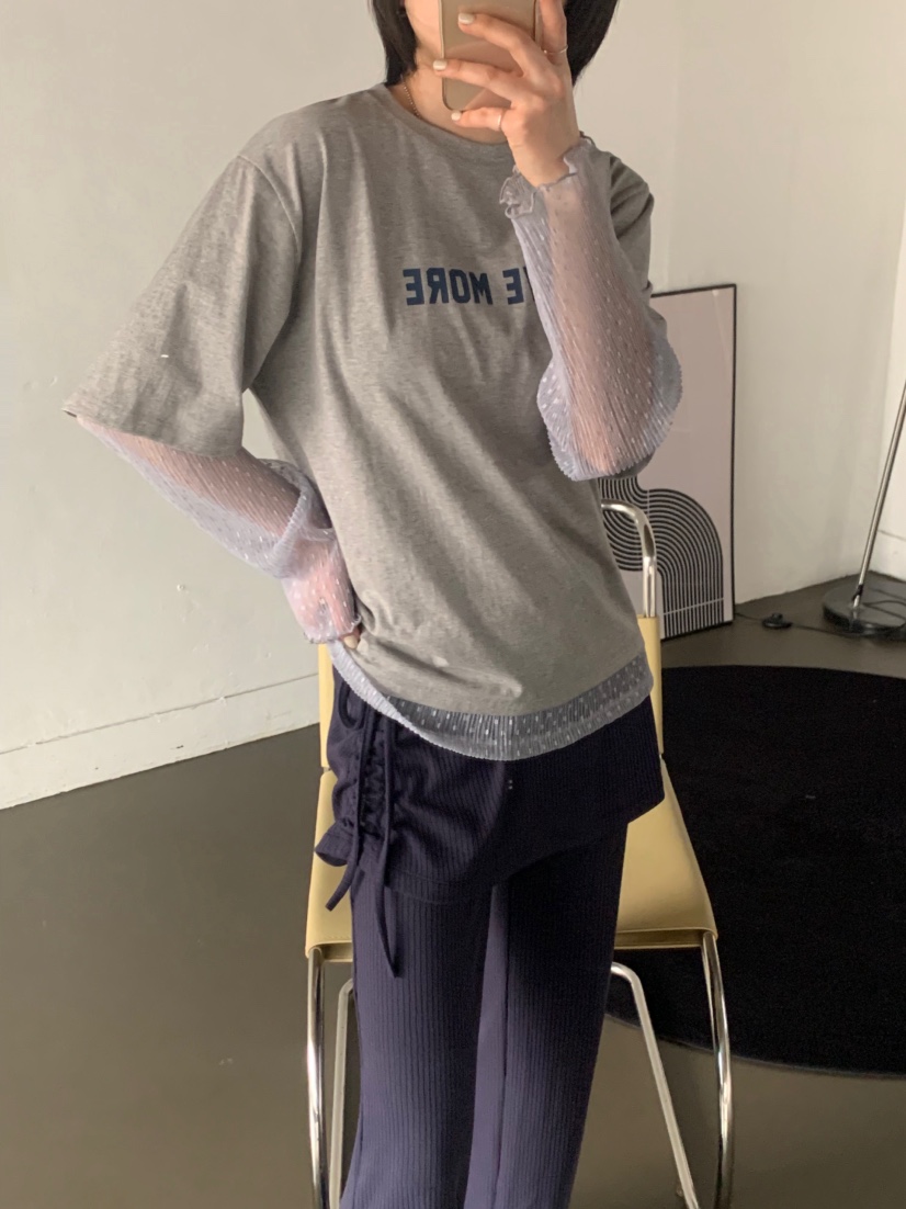 BEFORE SUNRISE東大門直郵女裝新品人氣推薦真品時尚長袖T恤BEFORE SUNRISE長袖T恤