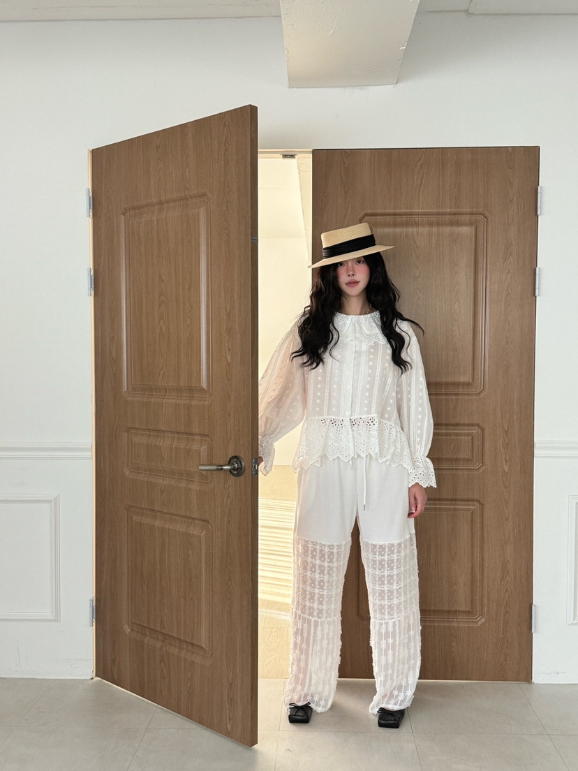 MAISONDEGLORY東大門直郵女裝新品休閑真品人氣推薦襯衫蕾絲衫MAISON DE GLORY襯衫/蕾絲衫