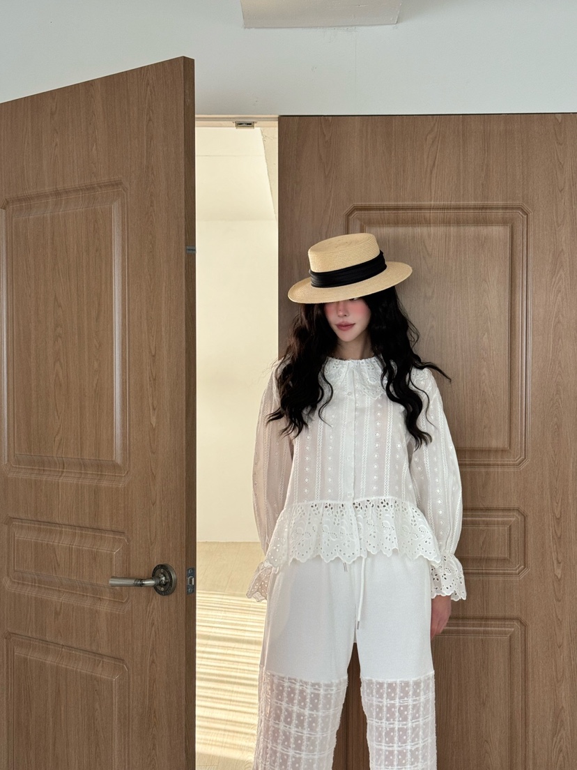 MAISONDEGLORY東大門直郵女裝新品休閑真品人氣推薦襯衫蕾絲衫MAISON DE GLORY襯衫/蕾絲衫