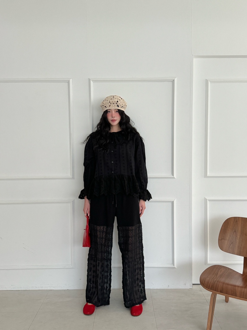 MAISONDEGLORY東大門直郵女裝新品休閑真品人氣推薦襯衫蕾絲衫MAISON DE GLORY襯衫/蕾絲衫