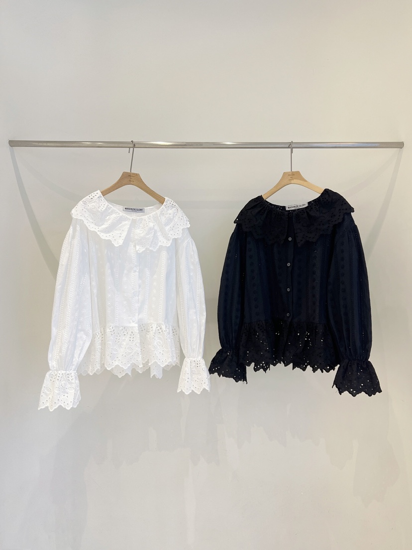 MAISONDEGLORY東大門直郵女裝新品休閑真品人氣推薦襯衫蕾絲衫MAISON DE GLORY襯衫/蕾絲衫