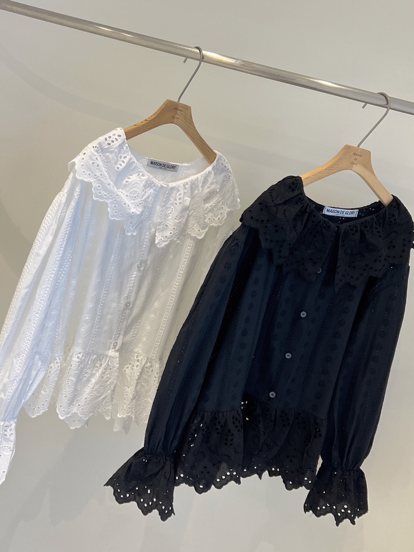 MAISONDEGLORY東大門直郵女裝新品休閑真品人氣推薦襯衫蕾絲衫MAISON DE GLORY襯衫/蕾絲衫