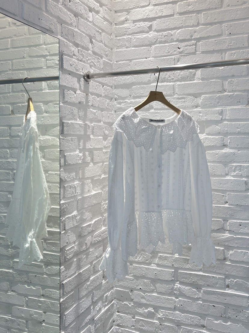 MAISONDEGLORY東大門直郵女裝新品休閑真品人氣推薦襯衫蕾絲衫MAISON DE GLORY襯衫/蕾絲衫